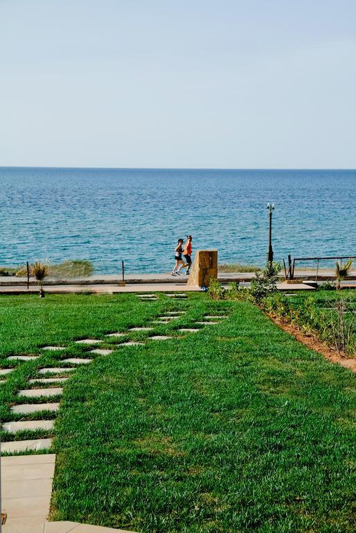 Sea View Beachfront Villa Maria Gouves Exterior foto